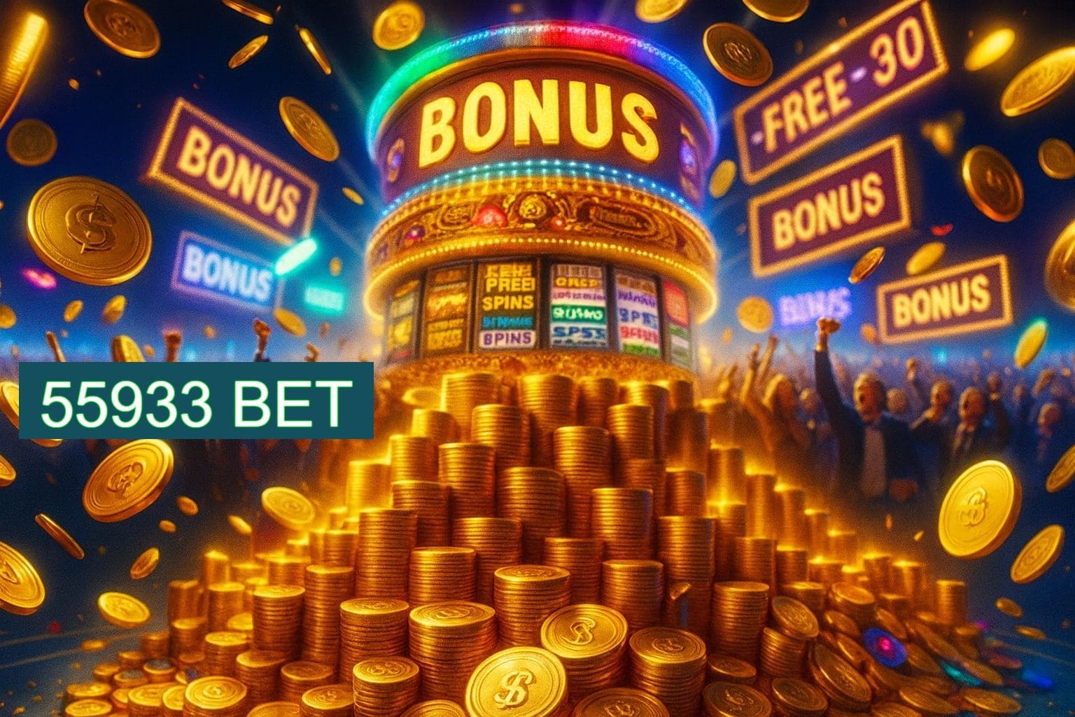 Bônus de boas-vindas e outros tipos de bônus no 55933 BET