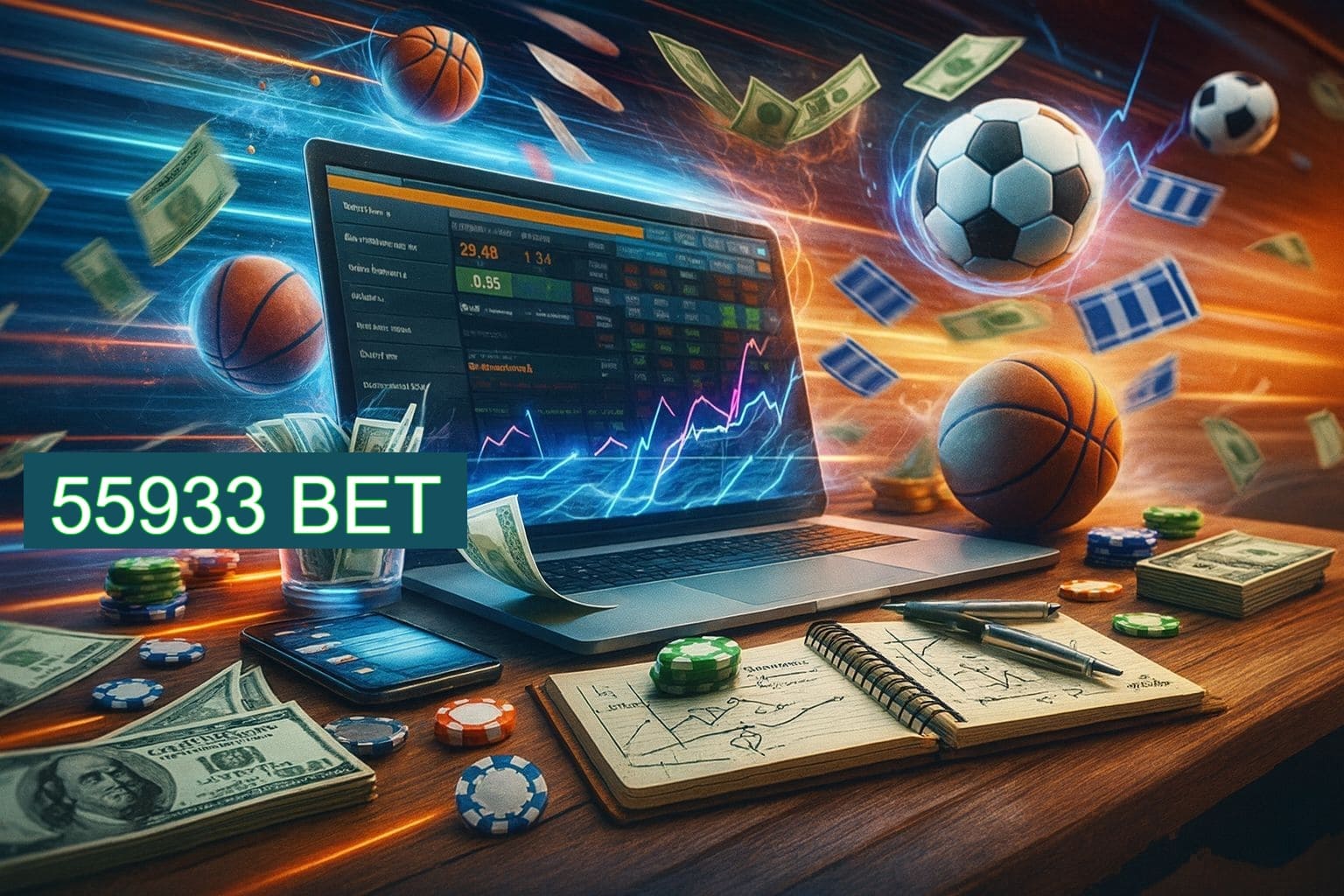 Diversas apostas esportivas